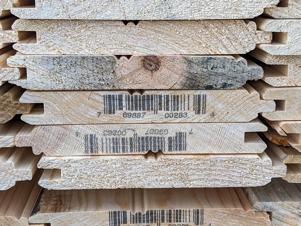 1"x6"x6'&8' Pine #3 T&G